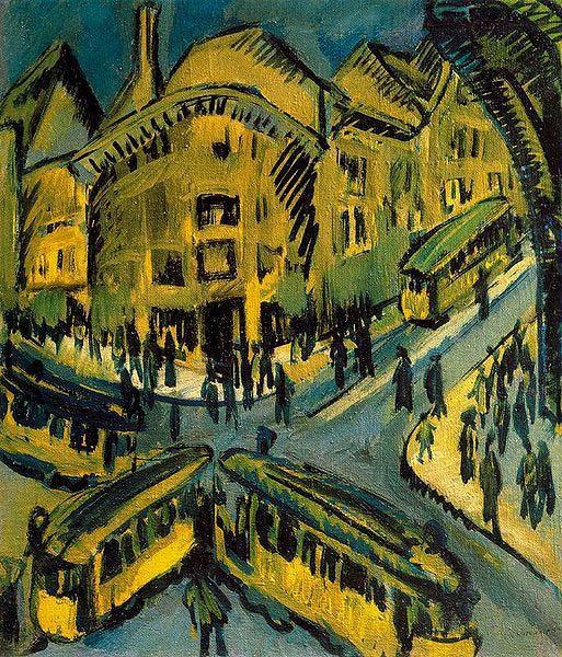 Ernst Ludwig Kirchner Nollendorfplatz,